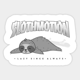 Sloth Motion lazy since always cute animal lover 2 Sticker